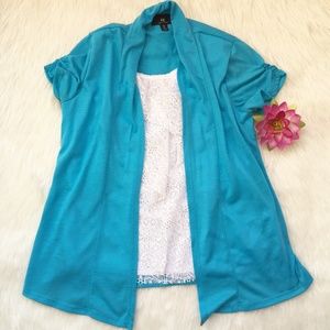 Iz Byer Girl Lace Top Size XL